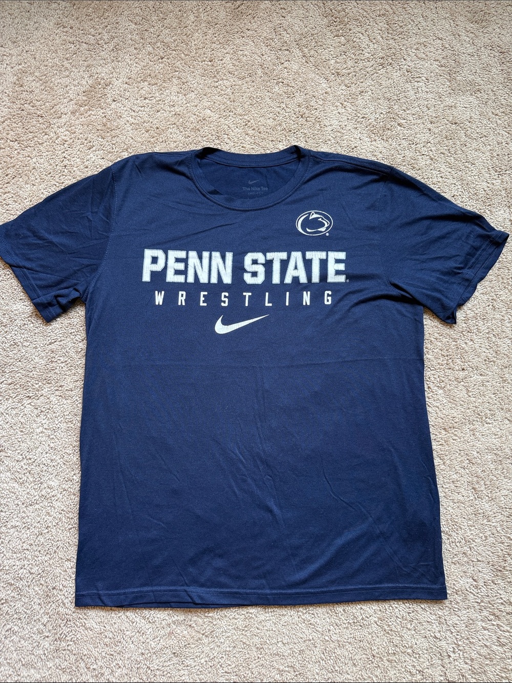 Nike and Under Armour College Wrestling Tees Bundle—Penn State and Cornell
